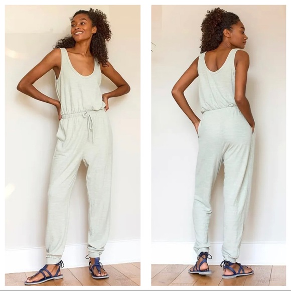 Free People Pants - Free People Beach Turquoise Jumpsuit Romper Sz S